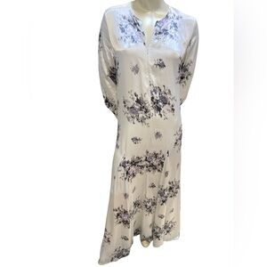 Ganni Cameron floral print dress 38 US 6
